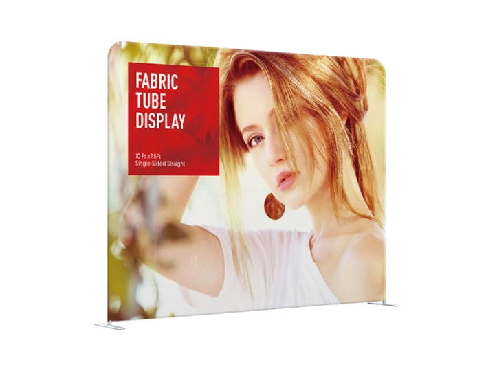 Catalog product image of a fabric tube display backdrop