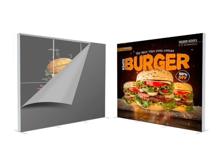 Catalog product image of a printed trade show display