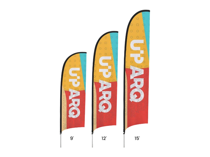 Catalog product image of a feather flag display